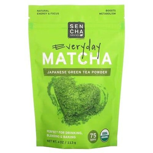 Sencha Naturals, Everyday Matcha, Poudre De Thé Vert Japonais, 113 G