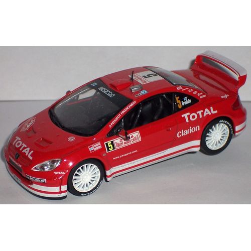 Peugeot 307 Wrc Rallye Monte Carlo 2004 - Voiture Miniature 1/43ème Ixo