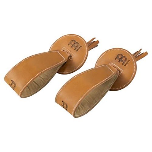 Meinl Br1 - Paire Poignees Cuir Cymb. Marron