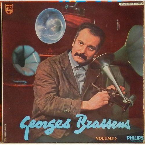 Georges Brassens: Volume 6 33t 25cm Lp Vinyl