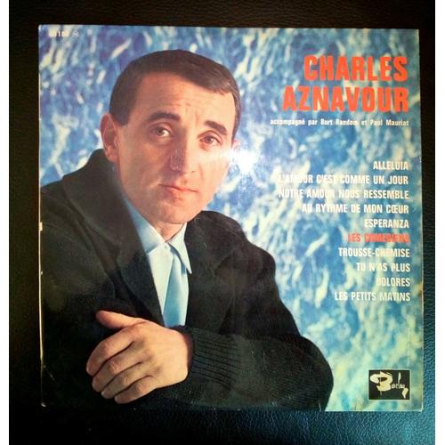 Charles Aznavour Les Comédiens 25 Cm Album