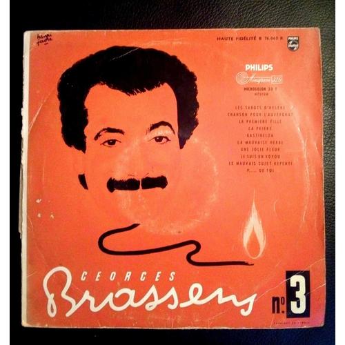 Georges Brassens N°3 Les Sabots D'héléne 25cm Album