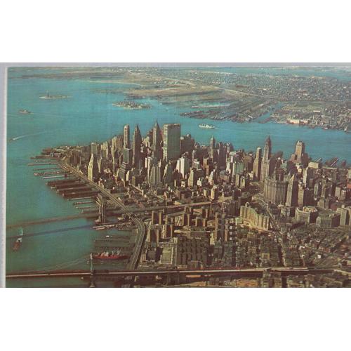 Carte Postale De New York City (Etats-Unis) Lower Manhattan