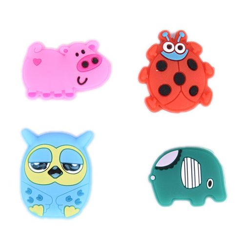 Raquette De Tennis De Dessin Animé, Amortisseur De Vibrations, 1 Pièce, Anti-Choc