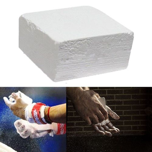 Bloc De Craie De Gymnastique Pour Le Sport, Levage De Poids, Carbure De Magnésium Blanc, Barres Parallèles Horizontales, Anneaux De Gymnastique, Entraînement
