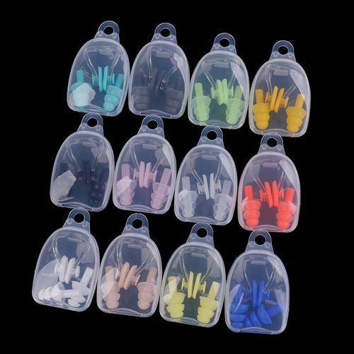 Bouchons D'oreille Souples En Silicone Pour La Natation, Étui De Protection Pour La Protection De L'eau, Étanche, Fournitures De Plongée