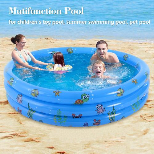 Piscine gonflable en PVC pour enfants, jeux d'eau pour bébés, jouets de baignoire, grandes piscines pour la famille, piscines d'extérieur amovibles