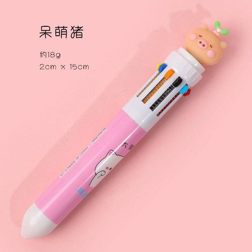 Stylos À Bille Multicolores, Animaux Mignons, Dessin Animé, 32 Styles, Papeterie Scolaire Et De Bureau, 10 Stylos À Recharge Colorés, 2022