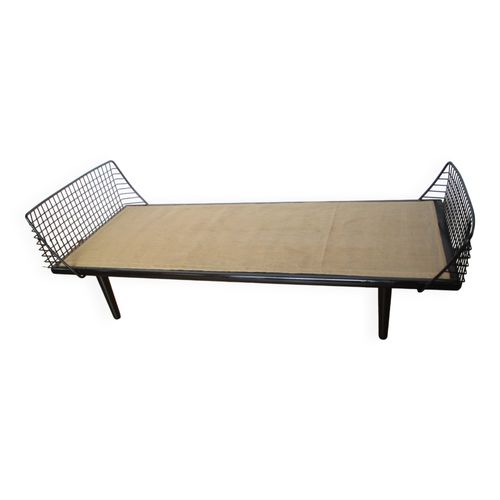 Daybed Bengt Ruda Scandinave Sweden Nordiska Kompaniet Noir