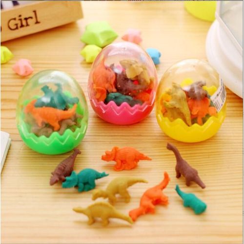Lot De 30 Gommes À ¿Ufs De Dinosaure Créatives, Adorables Gommes À Crayon En Caoutchouc Pour Dessin Et Écriture, Papeterie Cadeaux Pour Enfants, Fournitures Scolaires