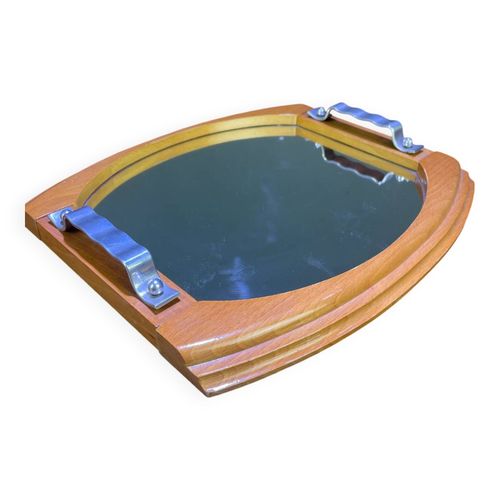 Plateau Miroir Annes 50 Bois