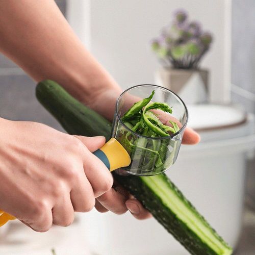 Éplucheur Multifonctionnel En Acier Inoxydable, Type De Stockage, Couteau À Éplucher Les Fruits Et Légumes, Éplucheur De Pommes De Terre, Râpe À Raboter, Outil De Cuisine 1 Pièce