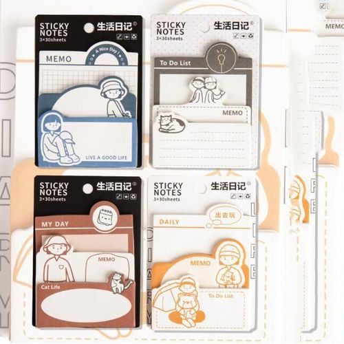 Étiquette Autocollante Lapin Fille Mignon N Fois, Étiquette Autocollante Kawaii, Papeterie Pour Carnet De Notes, Fournitures Scolaires, Marque-Page, 32 Pièces/Lot