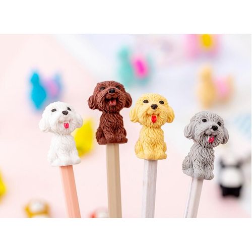 Gommes À Crayon En Caoutchouc Animal Kawaii, Ours Mignon, Dessin, Écriture, Fournitures Scolaires Et De Bureau, Cadeaux, 60 Pièces/Lot