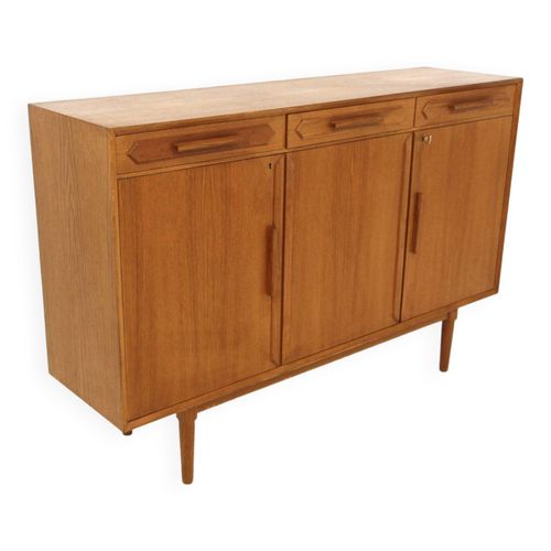 Enfilade Scandinave En Teck Sude 1960 Bois