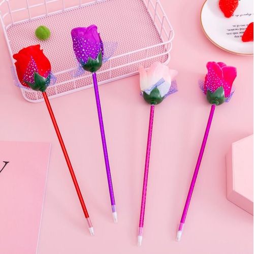 Stylo À Bille Lapin Arc-En-Ciel Créatif, Mignon, 100mm, Fournitures Scolaires Et De Bureau, Cadeau Promotionnel, 0.5 Pièces/Lot