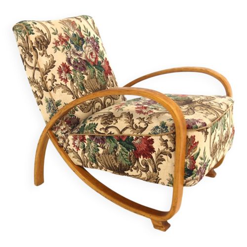 Fauteuil Scandinave En Htre Swedish Modern Sude 1940 Beige