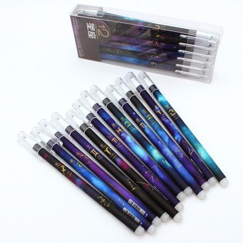 1 Pieces Lytwtw's Stationery School Supplies Cute Twelve Constellations Erasable Gel Pen Office Kawaii Creative Gift Candy Pen