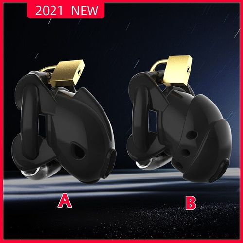 Cage De Chasteté En Silicone Pour Homme, Jouet Sexuel Avec Ceinture Et Anneau De Pénis Ajustable, Dispositif De Retenue Totale, Nouvelle Collection 2021