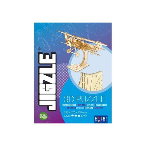 Puzzle 3d Atalia Jeux Jigzle Biplan