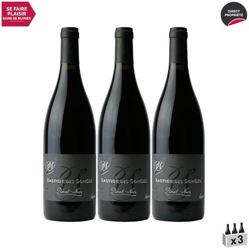 Bastide Des Songes Pays D'hérault Pinot Noir Rouge 2021 X3