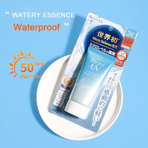 Japan Biore Gel Crème Uv Aqua Johanna Watery Essence, Crème Solaire, Cosmétique, Protection Uva, Visage, Corps, Soins De La Peau, 50g, Japon, Éventuelles F50