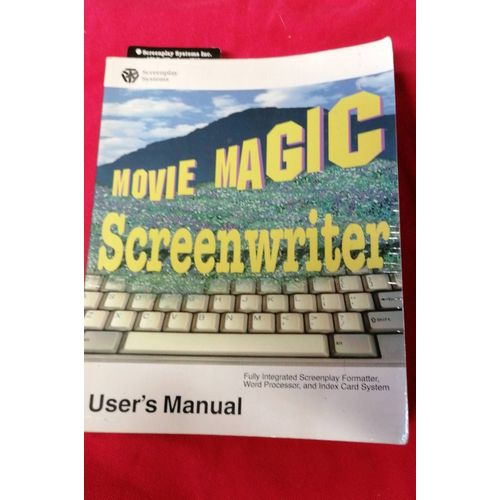 Movie Magic Screenwriter. Screenplay Systems