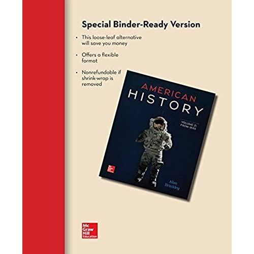 Looseleaf For American History: Connecting With The Past V2