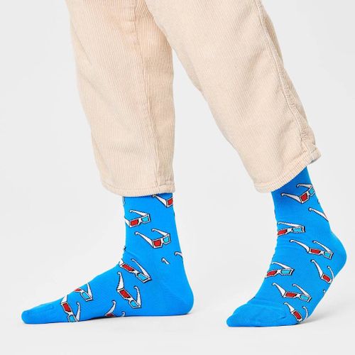 Happy Socks Glasses Colour Bleu