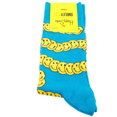 Happy Socks Zen Smailey Colour Bleu