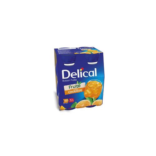 Délical Boisson Fruitée Orange 4x200ml 