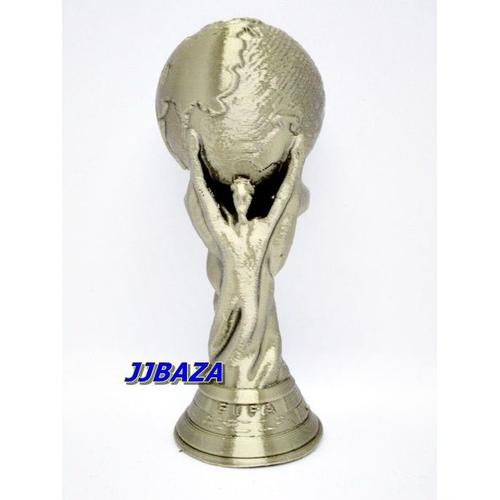 Buste Bust Statue World Cup Football Coupe du Monde Champion - Couleur Bronze - 8 cm