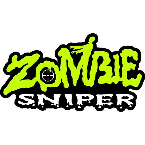 Autocollant De Voiture De Moto, Étiquette De Voiture De Sniper De Zombie Drôle, Rétro Réfléchissant, 14cm