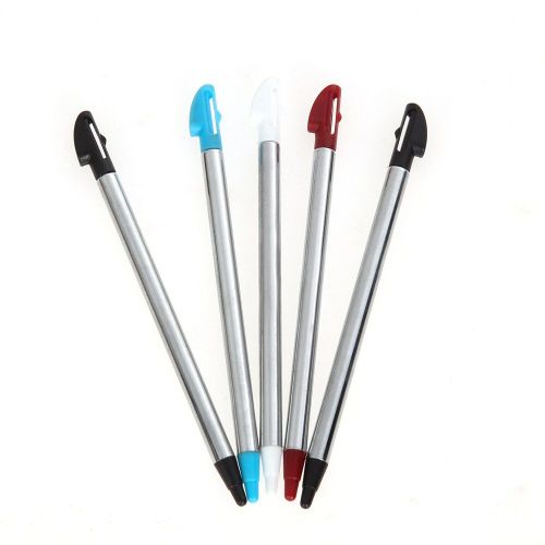 Stylet Tactile Rétractable En Métal, 5 Couleurs, Pour Nintendo 3ds Xl/Ll, Accessoires De Machine De Jeux, Protection D'écran