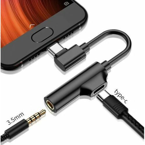 Type C à 3.5 mm Jack Écouteur Chargeur Convertisseur USB adaptateur 2 en 1
