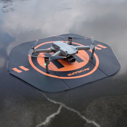 Tapis D'atterrissage Pliable Pour Drones, 55cm, Tapis De Stationnement Pour Dji Mavic Mini Air Phantom Fimi X8se Rc, Accessoires Pour Quadcoptes-Générique
