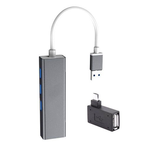 Adaptateur USB Lan Ethernet OTG, 3 ports multiples, Hub, carte réseau, câble USB pour clavier de télévision