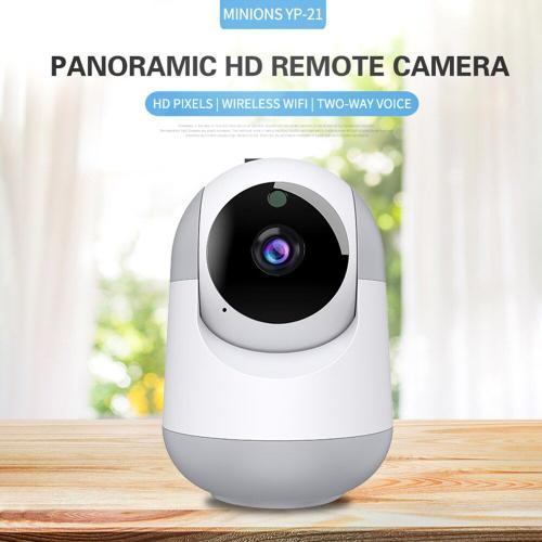 Mini Caméra IP Webcam WiFi Bébé Moniteur avec Son et Détection De Mouvement, 2 Voies Audio, Vision Nocturne, Caméra De Surveillance À Domicile