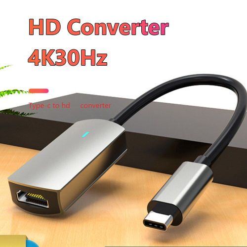 Câble adaptateur USB type c vers HDMI 4K 30Hz, pour huawei mate 20, macBook pro 2018, ipad pro, HDMI femelle vers usb type c