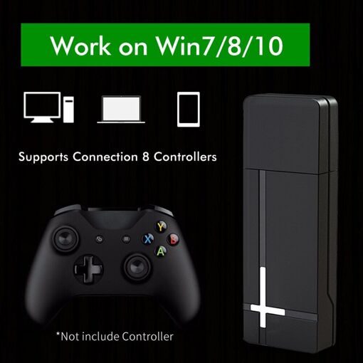 Adaptateur De Contr�leur Usb 2.4ghz Pour Manette De Jeu Xbox... - 2