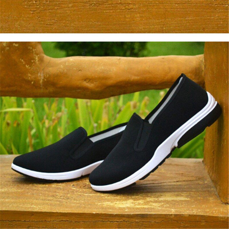 1 Paire De Baskets  Enfiler Pour Hommes, Mocassins Authenti... - 2