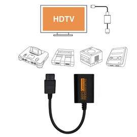 Adaptateur Av Compatible Hdmi Pour Console De Jeu Vidéo Nintendo 64, 720p, Super Famicom Nes, Avec Câble, Accessoires De Jeu