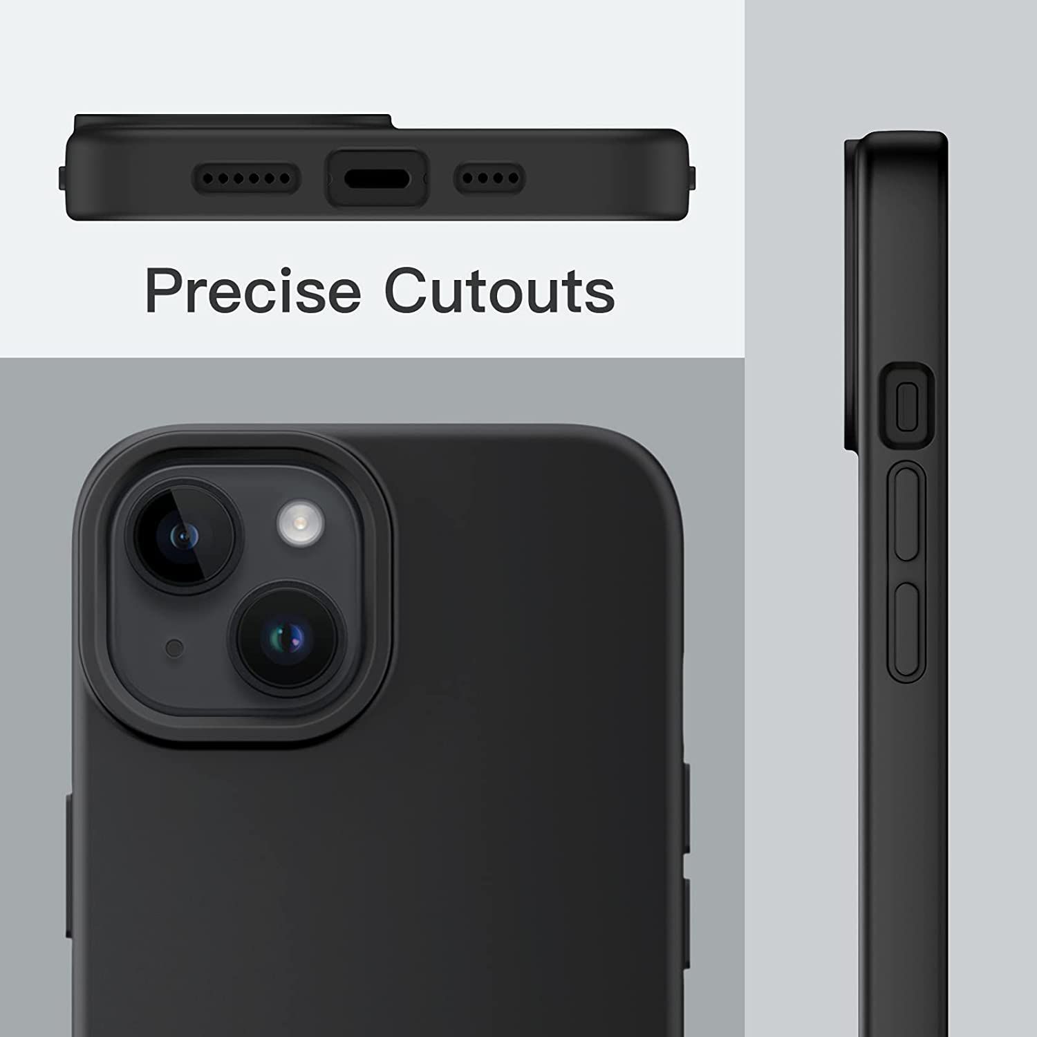 Jetech Coque Silicone Pour Iphone 14 Plus 6,7 Pouces, Protec... - 6