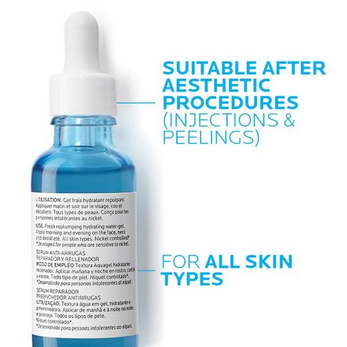 30ml - La Roche Posay Hyalu B5 Sérum Concentré Anti-Déformable, Anti-Âge Et Ridules, Acide Hyaluronique Pur Pour Peaux Sèches, 30ml 