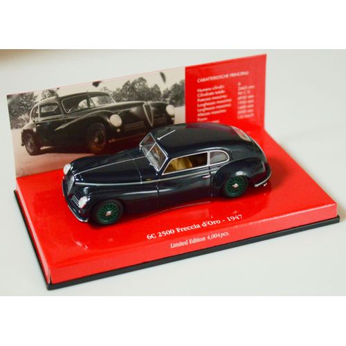 Alfa-Romeo 6v 2500 Frescia D'oro 1947 - Minichamps 1:43-Minichamps