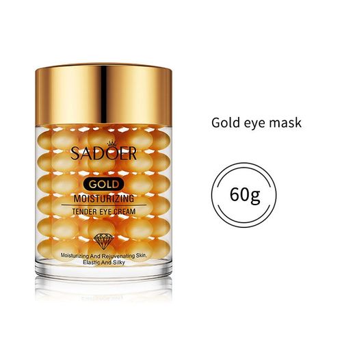 Or - Crème Hydratante Pour Les Yeux En Or 24 Carats, Anti-Déformable, Décoloration Des Yeux Foncés, Acide Hyaluronique, Produit De Soins Pour La Peau, Santé Et Beauté 