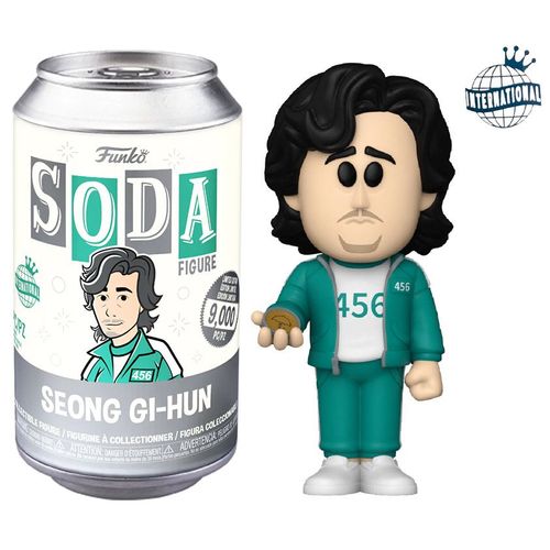 Figurine Funko Pop - Squid Game - Seong Gi-Hun (Canette Grise) [Avec Chase] (65974)
