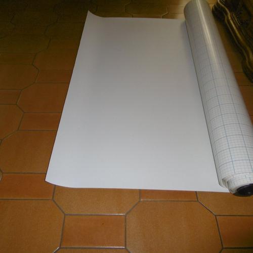 Polyphane Blanc Adhésif 1.20m Hauteur Vendu Au Mêtre 250 Microns Filmolux Neschen 35149