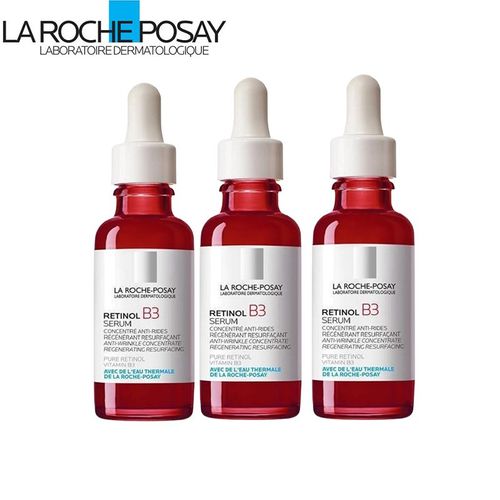 B3 3pcs - Sérum Anti-Âge À La Vitamine C10, B5 Rétinol V1.Pure, Anti-Âge, Lignes Fines, Blanchissant Et Éclaircissant, Essence Qualifiée Ale, La Roche Posay Hyalu