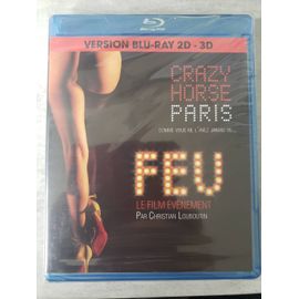 Blu Ray 3d - 2d Crazy Horse Paris Le Film Évènement Christian Lounoutin Spectacle Feu